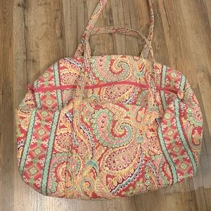 Vera Bradley large duffel bag